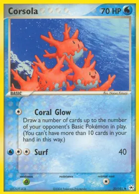 Corsola (HL 32) EX Hidden Legends