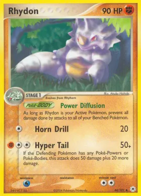 Rhydon (HL 46) EX Hidden Legends