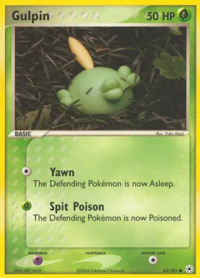 Gulpin (HL 62) EX Hidden Legends