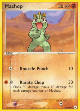 Machop (HL 64) EX Hidden Legends