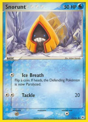 Snorunt (HL 73) EX Hidden Legends