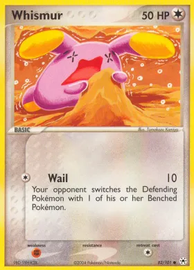 Whismur (HL 82) EX Hidden Legends