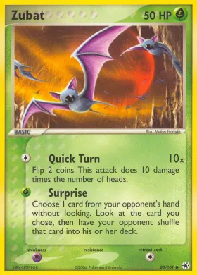 Zubat (HL 83) EX Hidden Legends