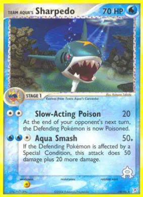 Team Aqua's Sharpedo (MA 18) EX Team Magma vs Team Aqua