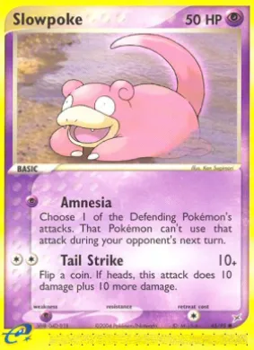 Slowpoke (MA 45) EX Team Magma vs Team Aqua