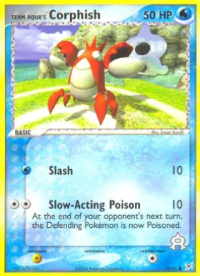 Team Aqua's Corphish (MA 51) EX Team Magma vs Team Aqua