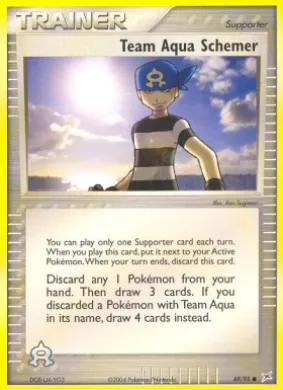 Team Aqua Schemer (MA 69) EX Team Magma vs Team Aqua