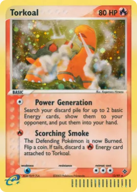 Torkoal (DR 12) EX Dragon