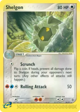 Shelgon (DR 20) EX Dragon