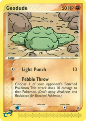 Geodude (DR 55) EX Dragon