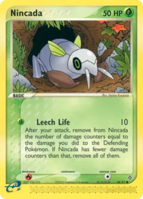 Nincada (DR 68) EX Dragon