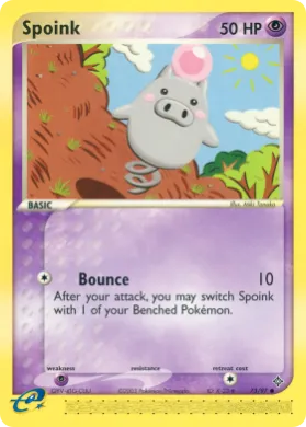 Spoink (DR 73) EX Dragon
