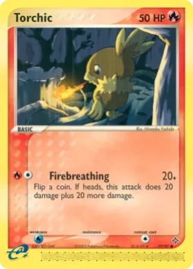 Torchic (DR 77) EX Dragon