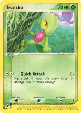 Treecko (DR 80) EX Dragon