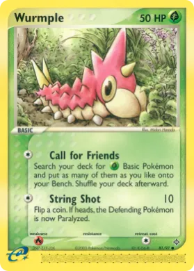 Wurmple (DR 81) EX Dragon