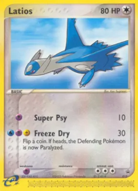 Latios (PR-NP 15) Nintendo Black Star Promos