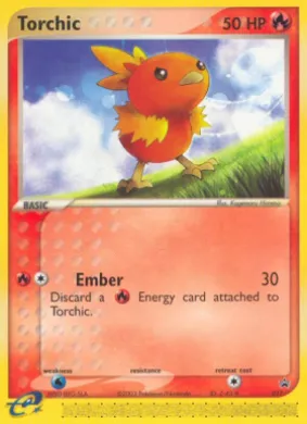 Torchic (PR-NP 17) Nintendo Black Star Promos