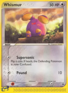 Whismur (PR-NP 19) Nintendo Black Star Promos