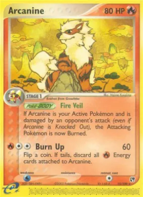 Arcanine (SS 15) EX Sandstorm