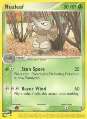 Nuzleaf (SS 49) EX Sandstorm