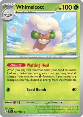 Whimsicott (TEF 15) Temporal Forces