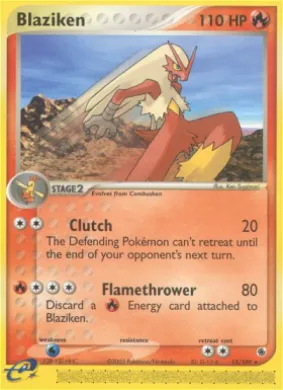 Blaziken (RS 15) EX Ruby & Sapphire
