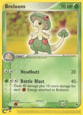 Breloom (RS 16) EX Ruby & Sapphire