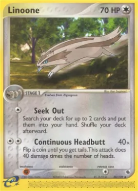 Linoone (RS 38) EX Ruby & Sapphire