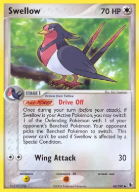 Swellow (RS 46) EX Ruby & Sapphire