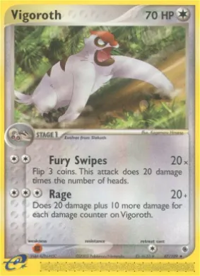 Vigoroth (RS 47) EX Ruby & Sapphire