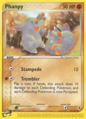 Phanpy (RS 62) EX Ruby & Sapphire