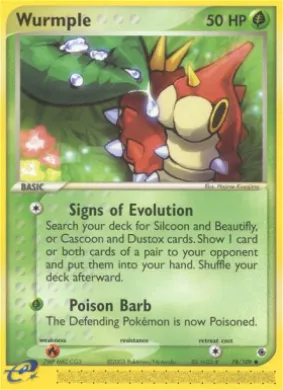 Wurmple (RS 78) EX Ruby & Sapphire