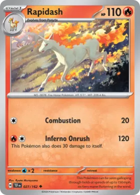 Rapidash (TEF 27) Temporal Forces