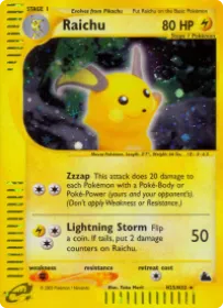 Raichu (SK H25) Skyridge