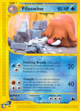 Piloswine (SK 24) Skyridge