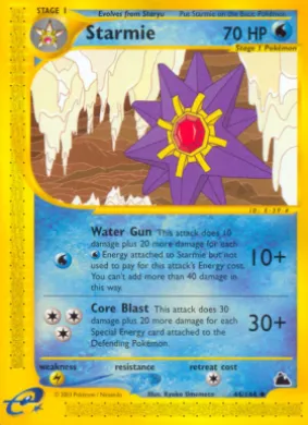 Starmie (SK 44) Skyridge