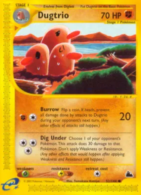 Dugtrio (SK 52) Skyridge