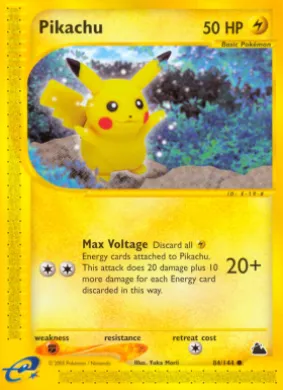 Pikachu (SK 84) Skyridge