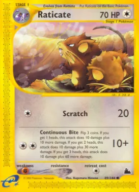 Raticate (SK 89) Skyridge