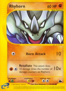 Rhyhorn (SK 91) Skyridge
