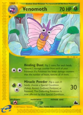 Venomoth (SK 111) Skyridge