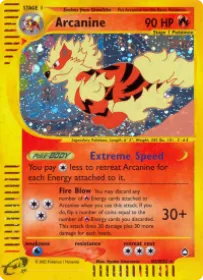 Arcanine (AQ H2) Aquapolis