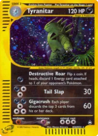 Tyranitar (AQ H28) Aquapolis