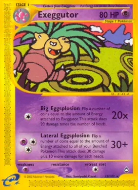 Exeggutor (AQ 13) Aquapolis