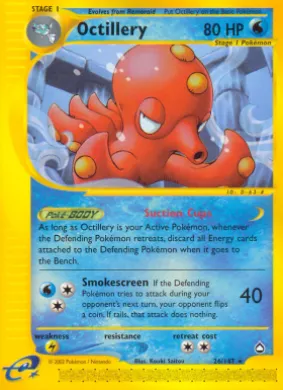 Octillery (AQ 26) Aquapolis