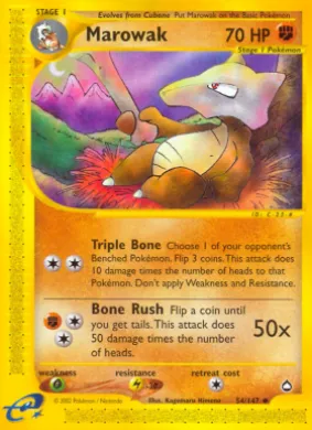 Marowak (AQ 54) Aquapolis