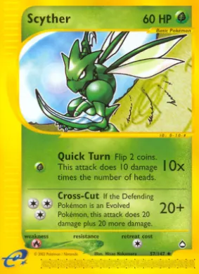 Scyther (AQ 57) Aquapolis