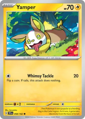 Yamper (TEF 58) Temporal Forces