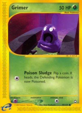 Grimer (AQ 79) Aquapolis