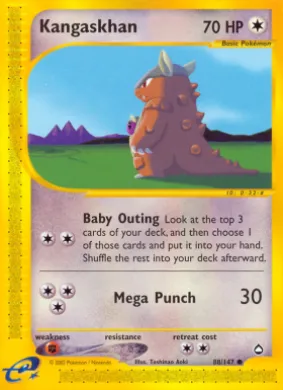 Kangaskhan (AQ 88) Aquapolis